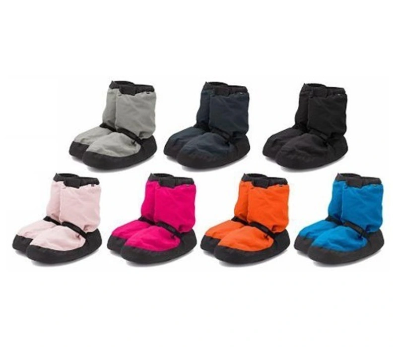 Bloch Booties jednokolorowe dla kobiet - Czerwony Bloch