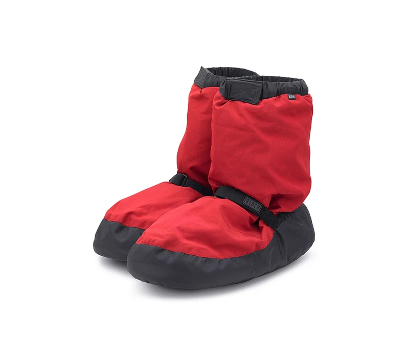 Bloch Booties jednokolorowe dla kobiet - Czerwony Bloch