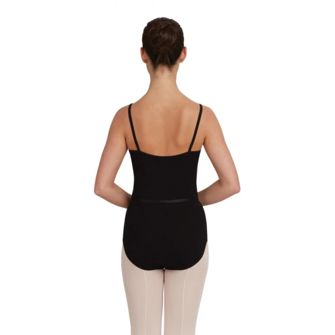 Capezio CAD100B, trykot baletowy z ramiączkami i paskiem Capezio CAD100B, trykot baletowy z ramiączkami i paskiem