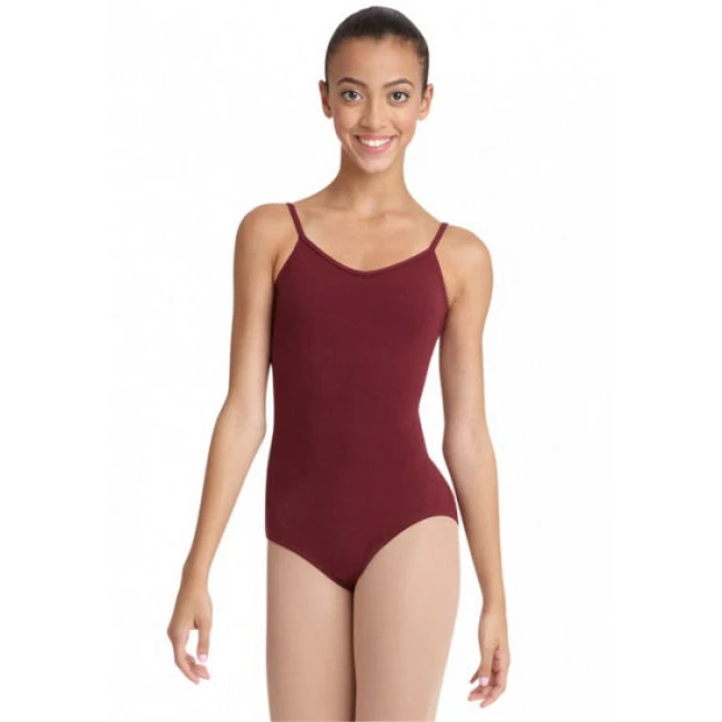 Capezio V neck, damski trykot baletowy na cienkich ramiączkach Capezio V neck, damski trykot baletowy na cienkich ramiączkach