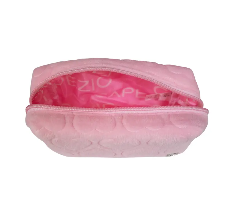 Capezio, kosmetyczka w kształcie serca - Różowo-pink