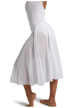 Capezio Mid Calf Full Circle skirt, damska spódnica w kształcie koła