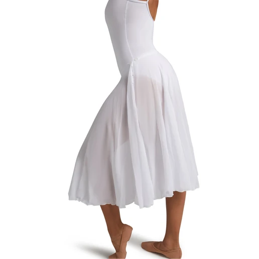 Capezio Mid Calf Full Circle skirt, damska spódnica w kształcie koła