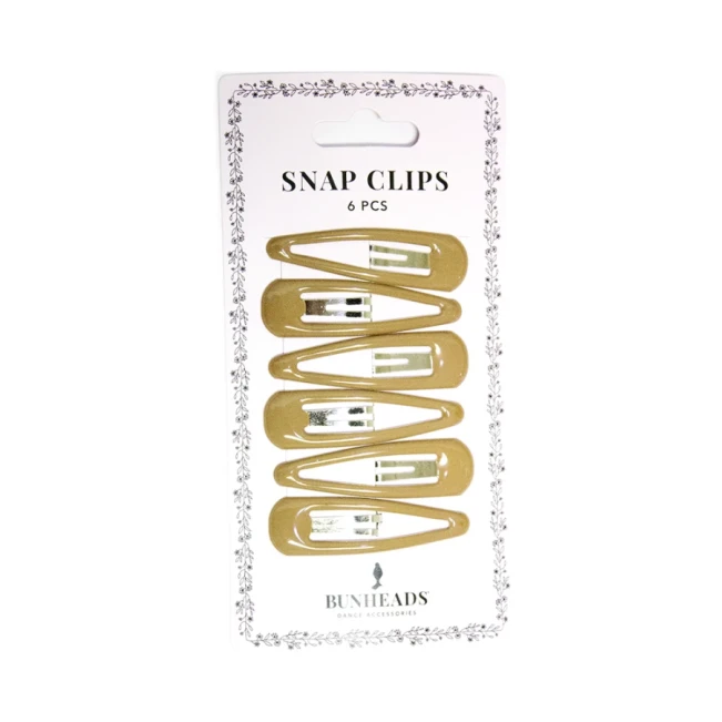 Capezio Bunheads snap clips, spinki do włosów Capezio Bunheads snap clips, spinki do włosów