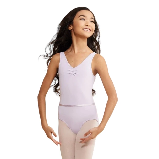 Capezio Tactel V Neck Leotard, trykot dziecięca na grubych ramiączkach Capezio Tactel V Neck Leotard, trykot dziecięca na grubych ramiączkach