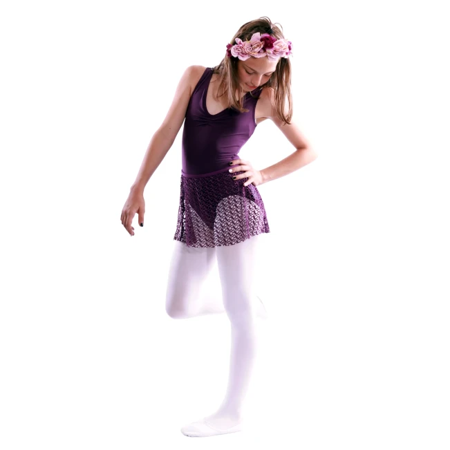 Capezio Tactel V Neck Leotard, trykot dziecięca na grubych ramiączkach Capezio Tactel V Neck Leotard, trykot dziecięca na grubych ramiączkach