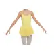 Dansez Vous Luna, damski dres na ramiączkach spaghetti ze spódniczką Dansez Vous Luna, damski dres na ramiączkach spaghetti ze spódniczką