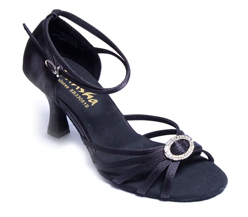Sansha Dolores, buty do tańca latynoamerykańskiego - Czarny