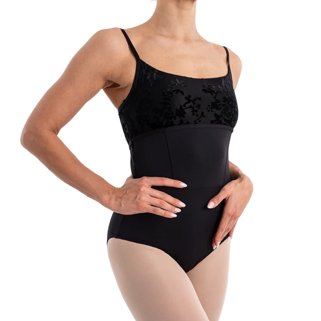 Capezio Elsa, damski trykot na cienkich ramiączkach