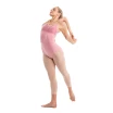 Capezio Elsa, damski trykot na cienkich ramiączkach