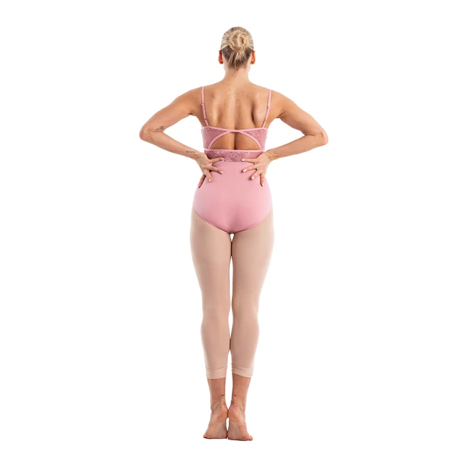 Capezio Elsa, damski trykot na cienkich ramiączkach
