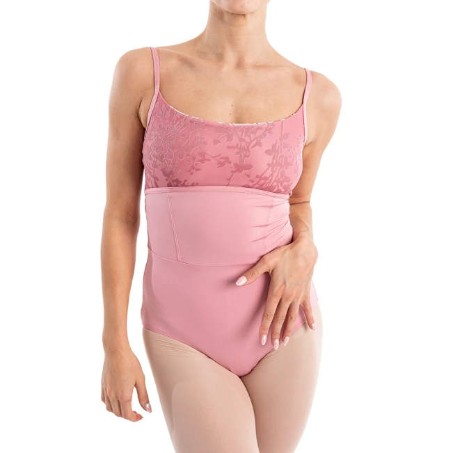 Capezio Elsa, damski trykot na cienkich ramiączkach