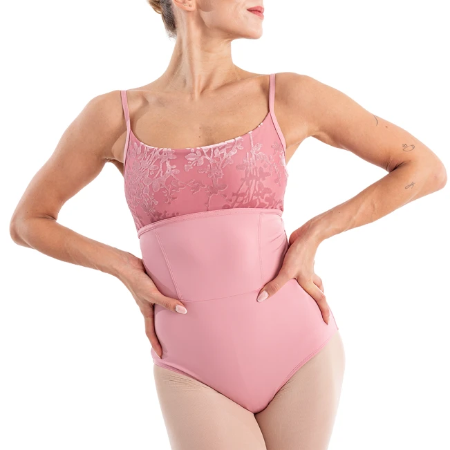 Capezio Elsa, damski trykot na cienkich ramiączkach