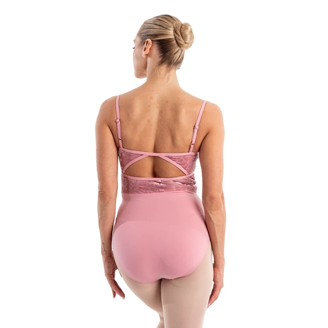 Capezio Elsa, damski trykot na cienkich ramiączkach
