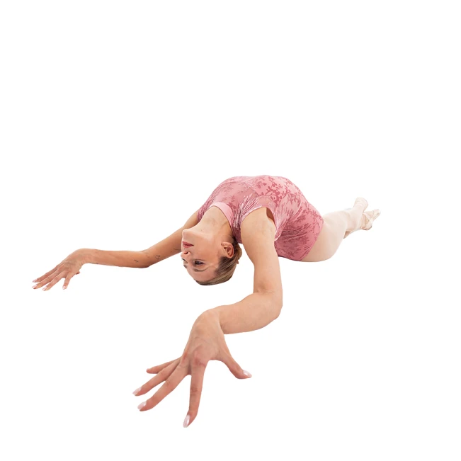 Capezio Rudi, damski leotard pod szyję