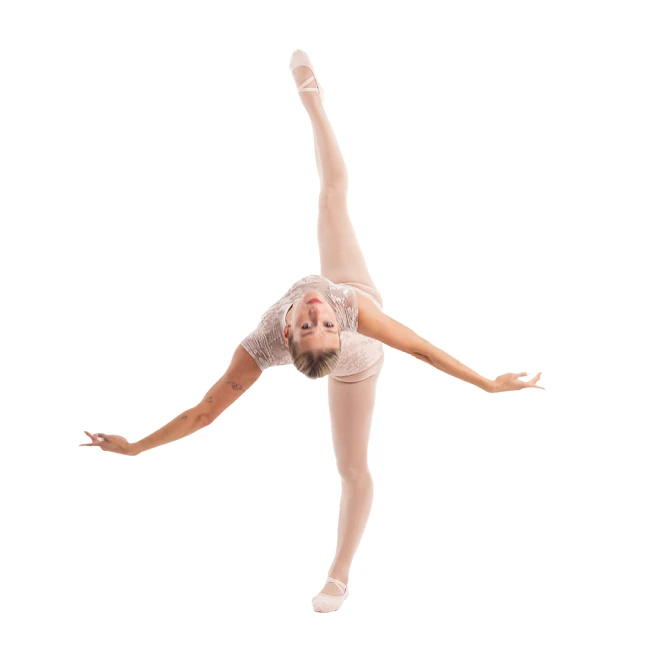 Capezio Rudi, damski leotard pod szyję