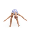 Capezio Aquatic Leotard, dziewczęci trykot gimnastyczna Capezio Aquatic Leotard, dziewczęci trykot gimnastyczna