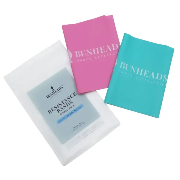 Capezio Bunheads 2 gumy oporowe do ćwiczeń w jednym zestawie Capezio Bunheads 2 gumy oporowe do ćwiczeń w jednym zestawie
