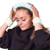Capezio Spa set, zestaw opaski i frotek na nadgarstki Capezio Spa set, zestaw opaski i frotek na nadgarstki