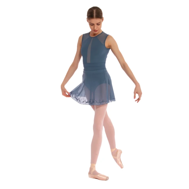 Bloch Alyssa Floral zip back leotard L3375, trykot damski Bloch Alyssa Floral zip back leotard L3375, trykot damski