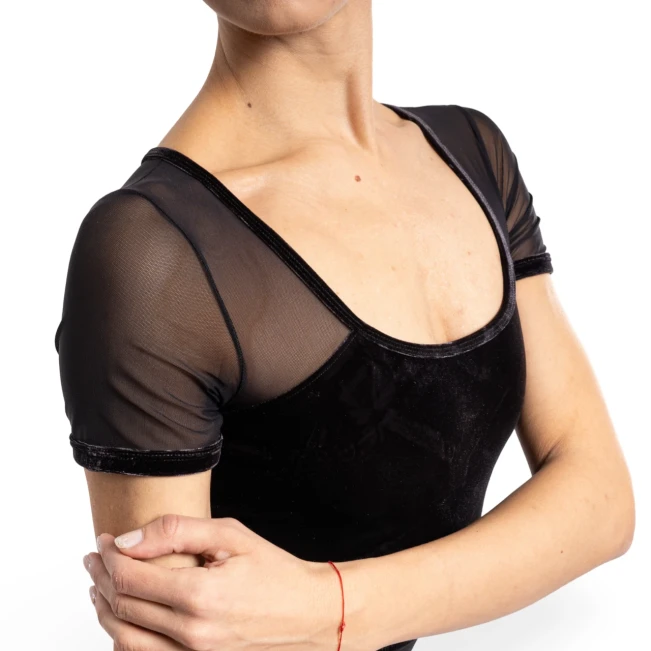 Bloch Anna cap sleeve leotard, trykot damski Bloch Anna cap sleeve leotard, trykot damski