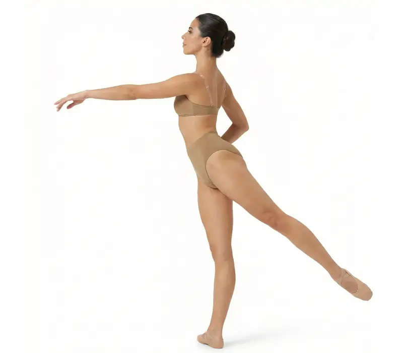 Bloch Aquila, majtki damskie - Brązowy tan Bloch