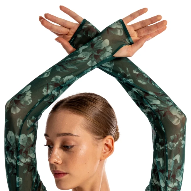 Bloch Arden Long Sleeve Top Z4146, top do wiązania dla pań Bloch Arden Long Sleeve Top Z4146, top do wiązania dla pań