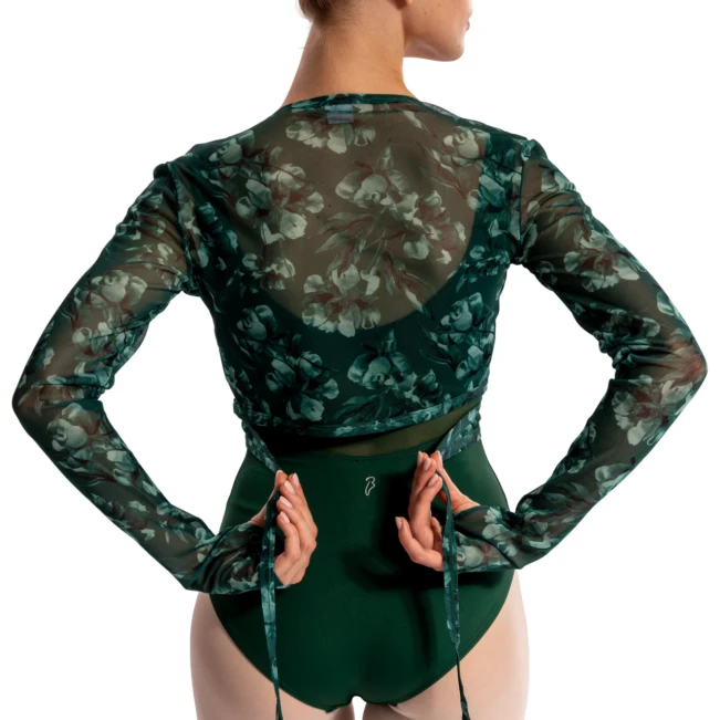 Bloch Arden Long Sleeve Top Z4146, top do wiązania dla pań Bloch Arden Long Sleeve Top Z4146, top do wiązania dla pań