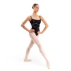 Bloch Ayla Floral Camisole Leotard L4187, trykot dla pań