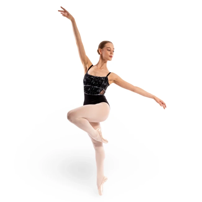 Bloch Ayla Floral Camisole Leotard L4187, trykot dla pań