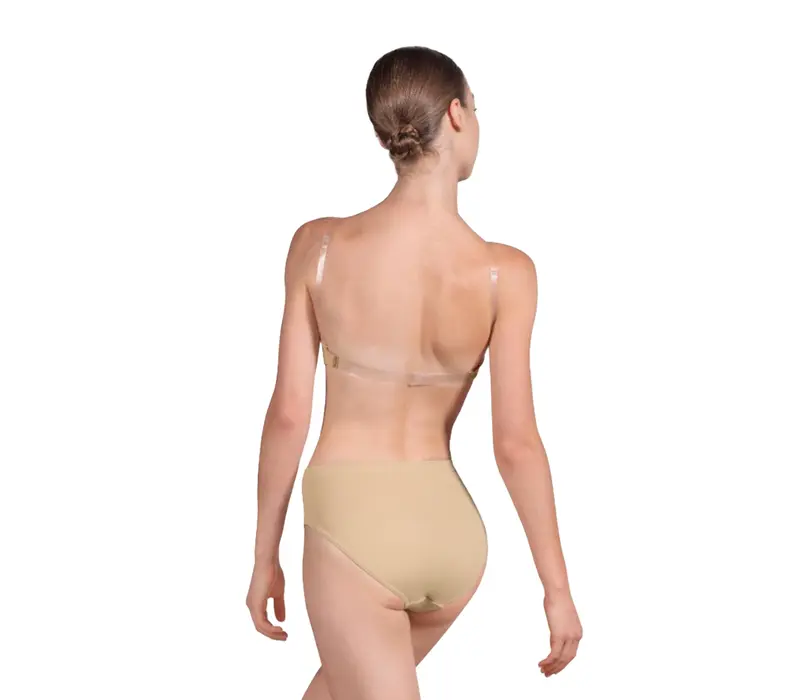 Bloch Vela Bandeau, biustonosz damski - Ciało - sand