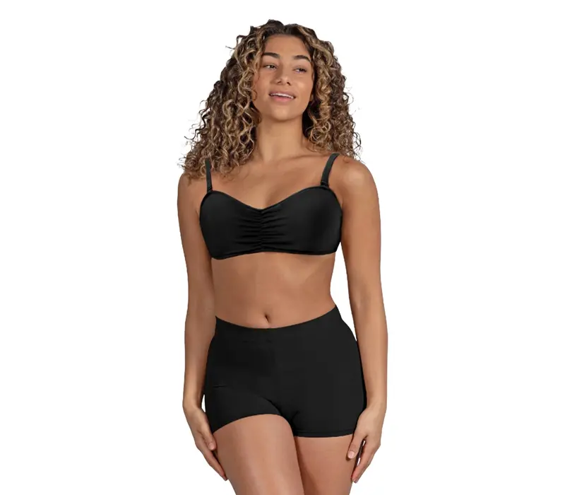 Bloch Vela Bandeau, biustonosz damski Bloch Vela Bandeau, biustonosz damski - Czarny