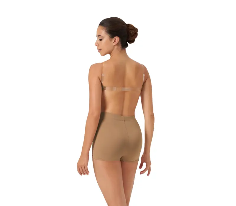 Bloch Vela Bandeau, biustonosz damski - Brązowy tan Bloch