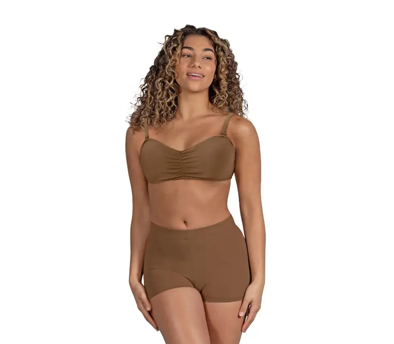 Bloch Vela Bandeau, biustonosz damski - Migdałowa Bloch