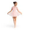 Bloch Belle Floral cap sleeve CL4282, tutu sukienki dla dziewczynek Bloch Belle Floral cap sleeve CL4282, tutu sukienki dla dziewczynek