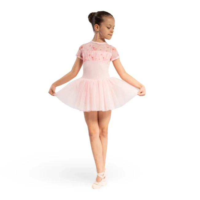 Bloch Belle Floral cap sleeve CL4282, tutu sukienki dla dziewczynek Bloch Belle Floral cap sleeve CL4282, tutu sukienki dla dziewczynek