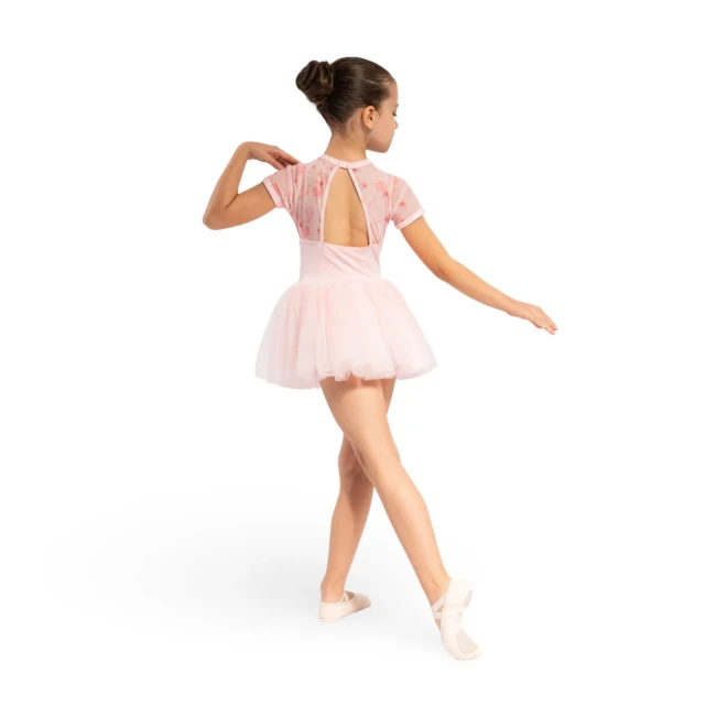 Bloch Belle Floral cap sleeve CL4282, tutu sukienki dla dziewczynek Bloch Belle Floral cap sleeve CL4282, tutu sukienki dla dziewczynek
