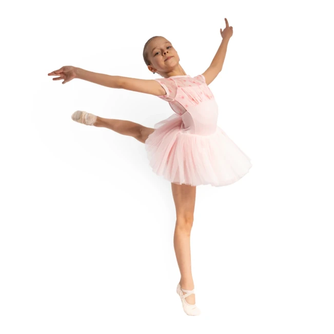 Bloch Belle Floral cap sleeve CL4282, tutu sukienki dla dziewczynek Bloch Belle Floral cap sleeve CL4282, tutu sukienki dla dziewczynek