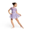 Bloch Belle Floral cap sleeve CL4282, tutu sukienki dla dziewczynek Bloch Belle Floral cap sleeve CL4282, tutu sukienki dla dziewczynek