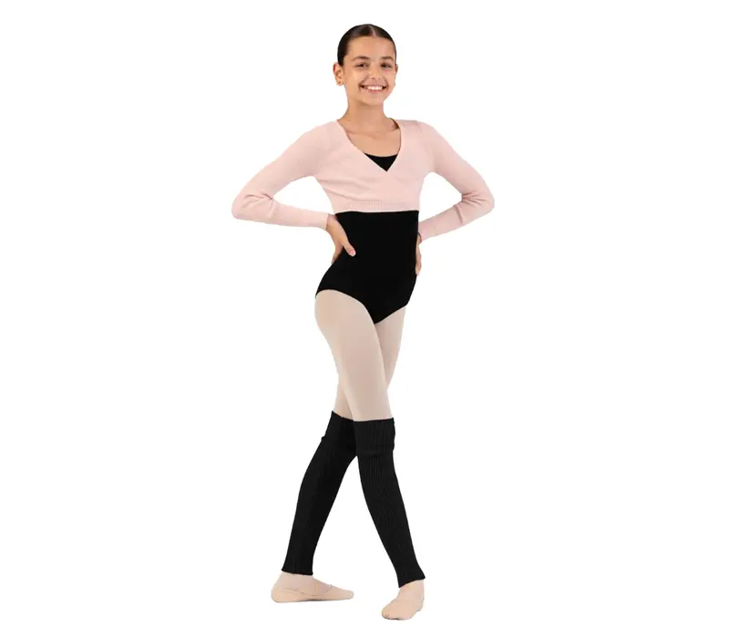 Bloch rib legwarmers, podkolanówki dziecięce z dzianiny - Czarny Bloch Bloch rib legwarmers, podkolanówki dziecięce z dzianiny - Czarny Bloch