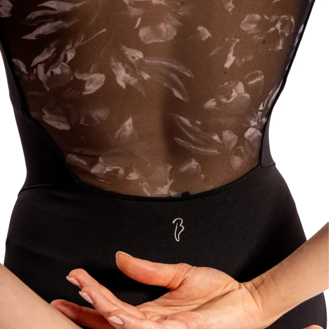 Bloch Eden Floral Boatneck leotard, trykot dla pań Bloch Eden Floral Boatneck leotard, trykot dla pań