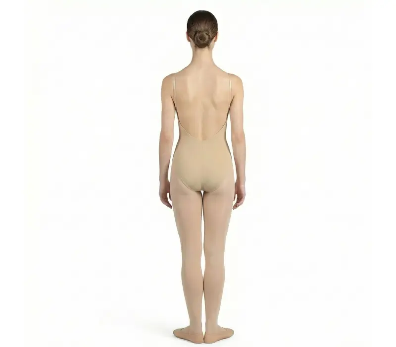 Bloch Estrella, damskie body bazowe - Ciało - sand