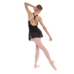 Bloch Fleur Floral tank leotard, trykot damski na grubych ramiączkach Bloch Fleur Floral tank leotard, trykot damski na grubych ramiączkach