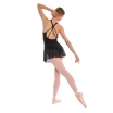 Bloch Hana Floral mesh skirt, damska spódnica z elastyczną talią Bloch Hana Floral mesh skirt, damska spódnica z elastyczną talią