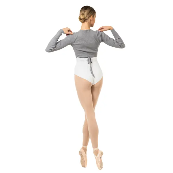 Bloch Wrap Sweater Luna, damski top z dzianiny do rozgrzewki Bloch Wrap Sweater Luna, damski top z dzianiny do rozgrzewki