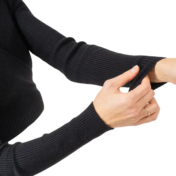 Bloch Wrap Sweater Luna, damski top z dzianiny do rozgrzewki Bloch Wrap Sweater Luna, damski top z dzianiny do rozgrzewki