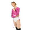 Bloch Wrap Sweater Luna, damski top z dzianiny do rozgrzewki Bloch Wrap Sweater Luna, damski top z dzianiny do rozgrzewki