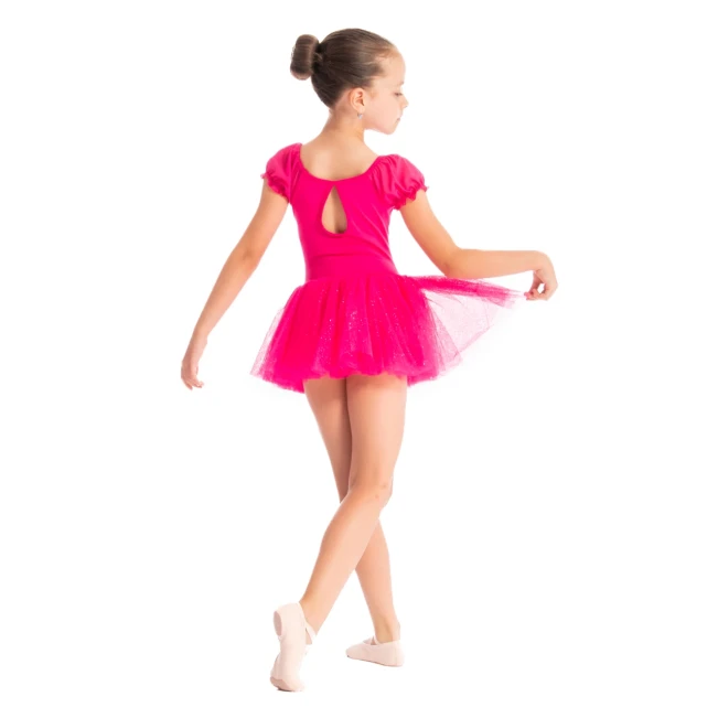 Mirella Miami tutu dress M1559C, trykot ze spódniczką tutu dla dziewczynek Mirella Miami tutu dress M1559C, trykot ze spódniczką tutu dla dziewczynek