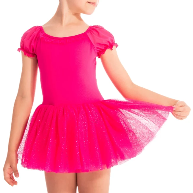 Mirella Miami tutu dress M1559C, trykot ze spódniczką tutu dla dziewczynek Mirella Miami tutu dress M1559C, trykot ze spódniczką tutu dla dziewczynek