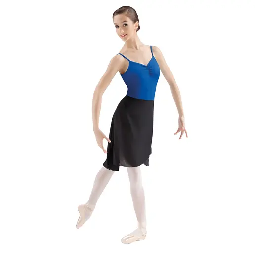 Mirella Georgette wrap, damska kopertowa spódnica